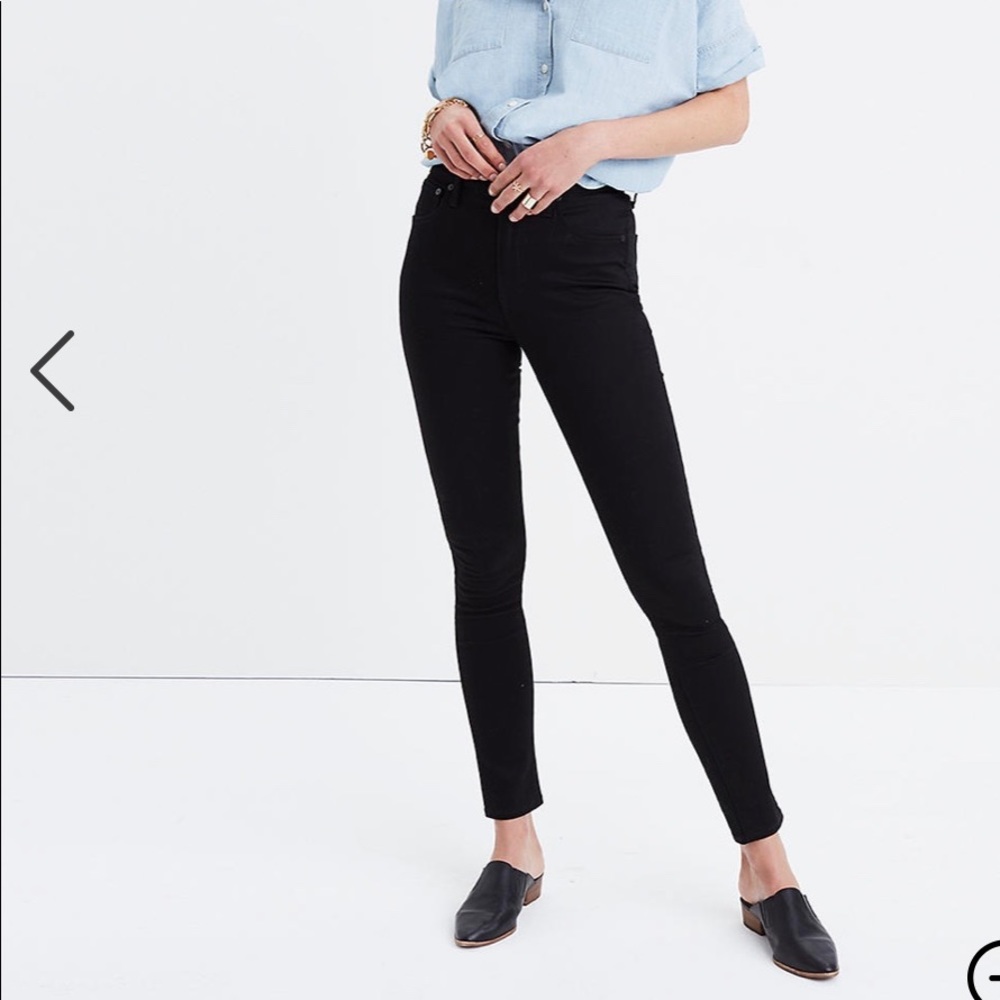 Madewell 9 inch high rise jeans